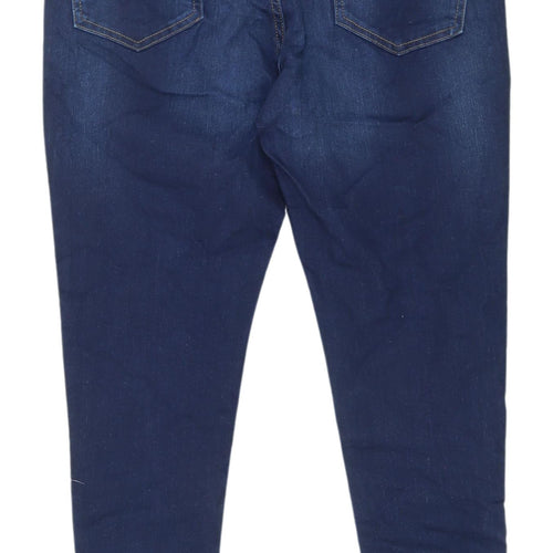 Marks and Spencer Women's Blue Skinny Jeans Size 14