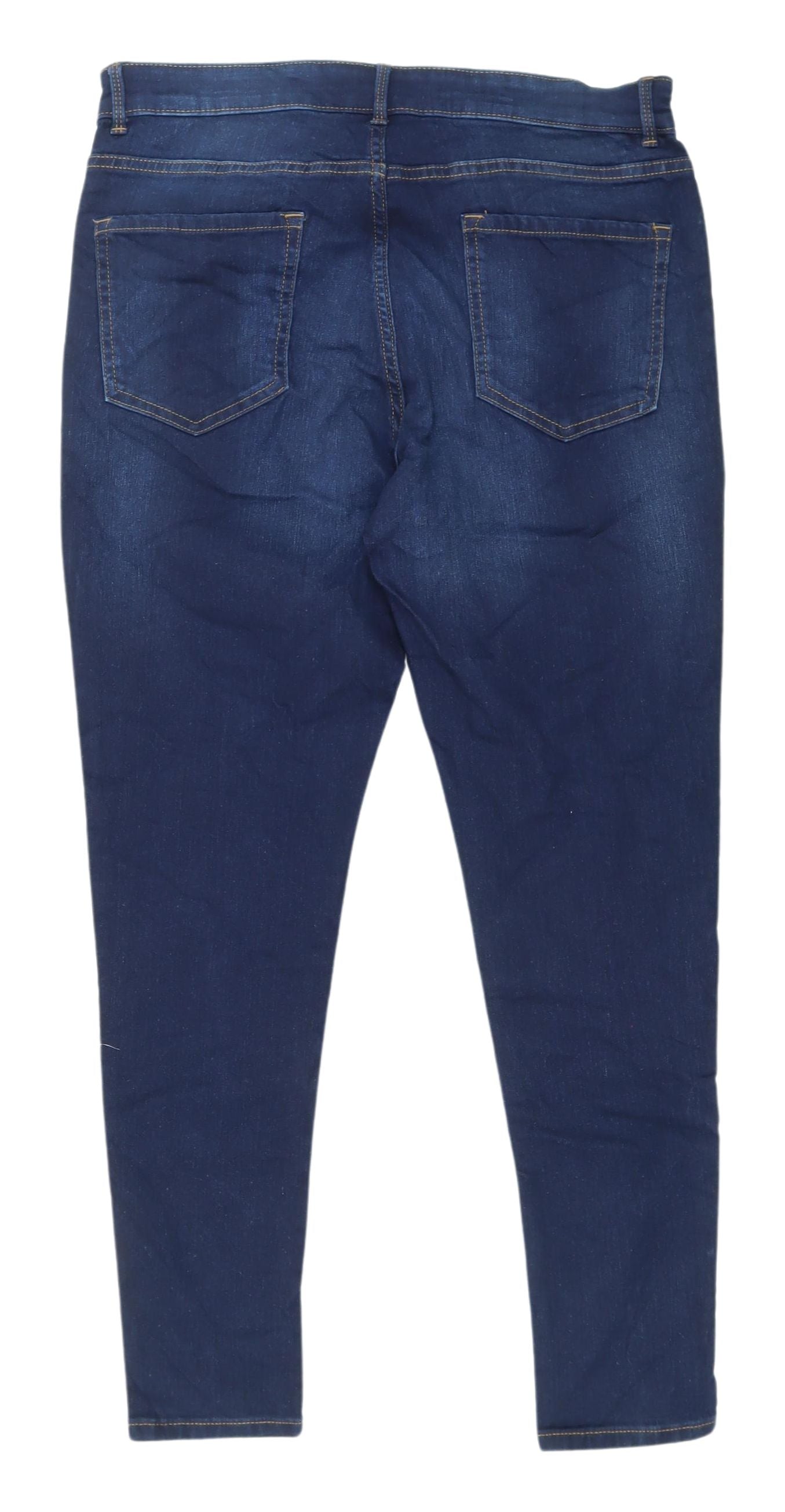 Marks and Spencer Women's Blue Skinny Jeans Size 14