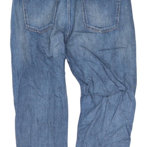 Marks and Spencer Women's Blue Straight Jeans Size 16