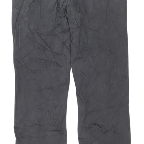 Marks and Spencer Grey Studded Straight Jeans, Size 8