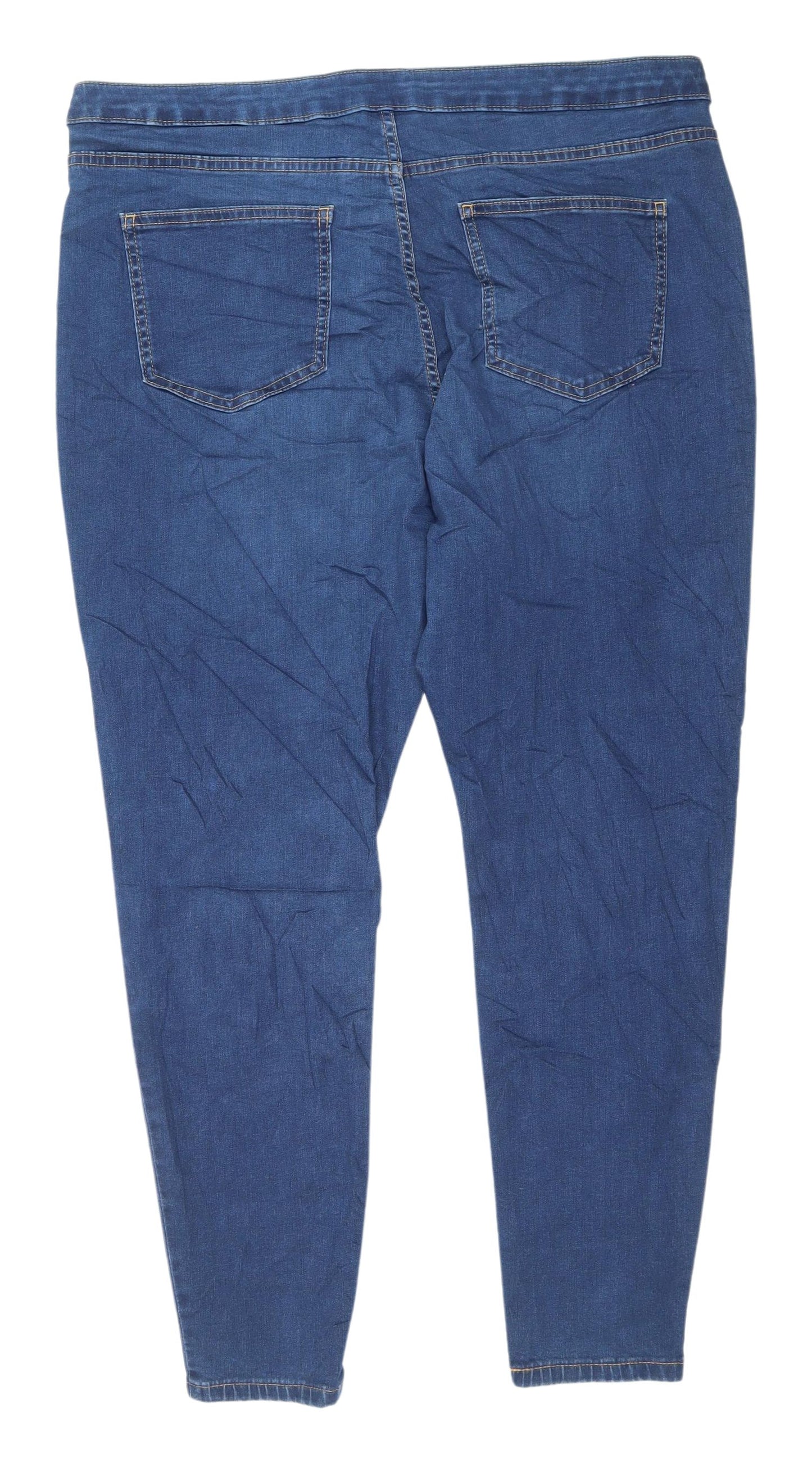 Marks and Spencer Women's Blue Skinny Jeans Size 20