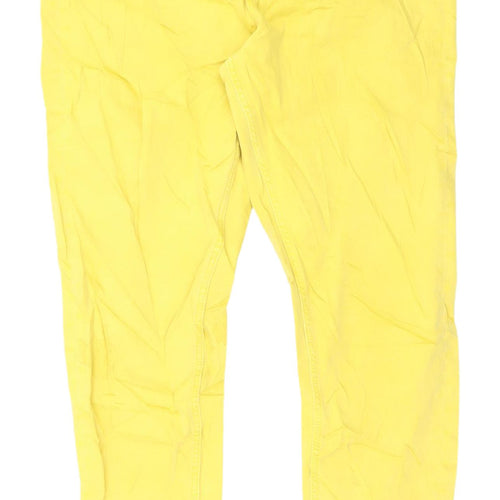 Marks and Spencer Women's Yellow Skinny Jeans