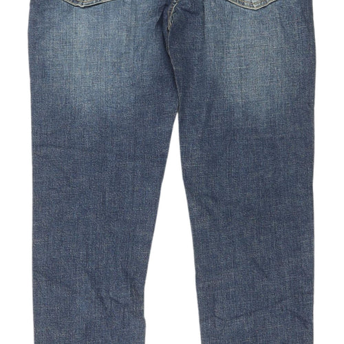 Marks and Spencer Men's Blue Skinny Jeans, Size 30