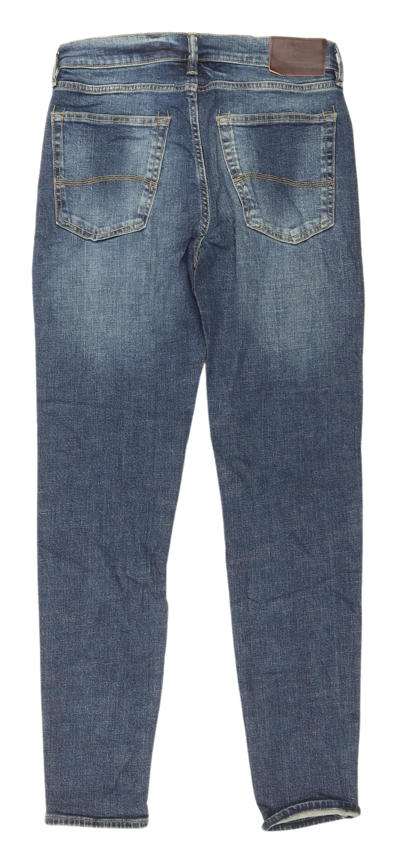 Marks and Spencer Men's Blue Skinny Jeans, Size 30