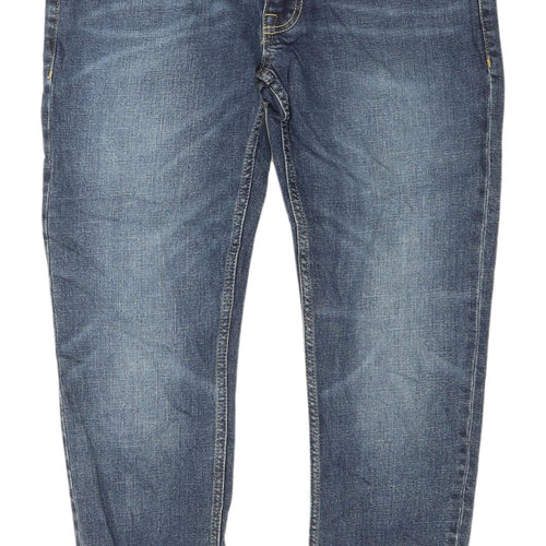 Marks and Spencer Men's Blue Skinny Jeans, Size M