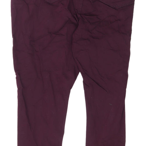 Marks & Spencer Women's Purple Skinny Jeans - Size 8