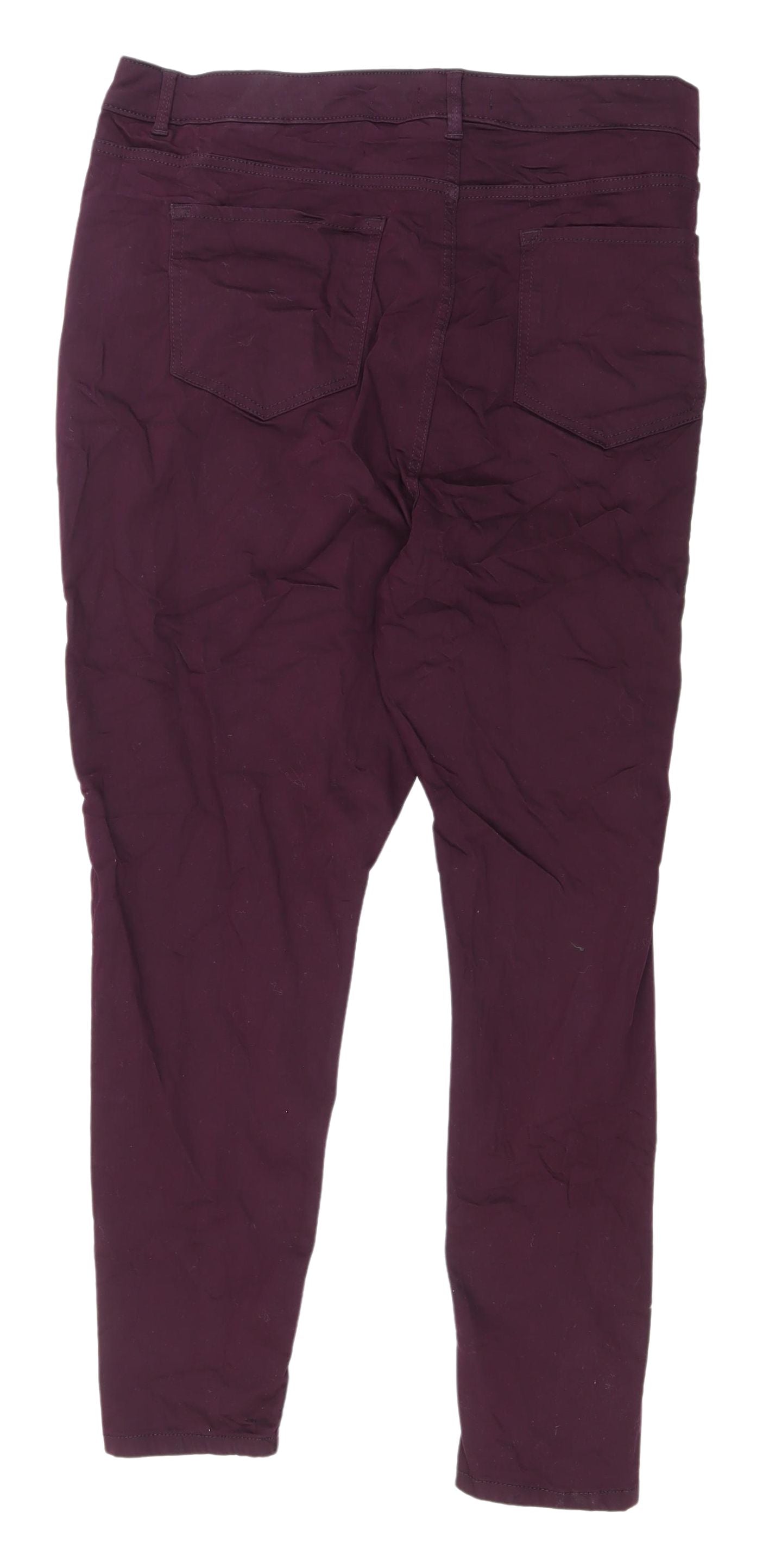 Marks & Spencer Women's Purple Skinny Jeans - Size 8