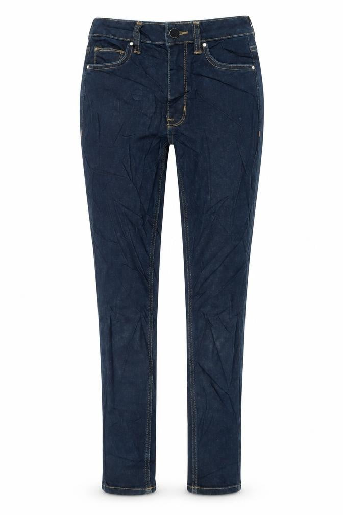 Front view of Marks & Spencer Women's Blue Skinny Jeans -, size 8