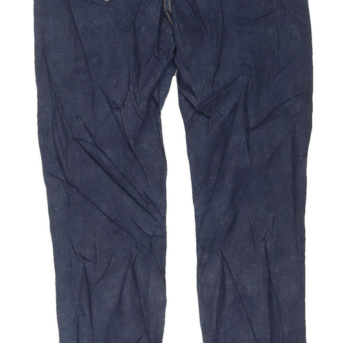 Marks & Spencer Women's Blue Skinny Jeans - Size 8