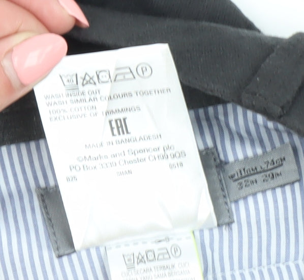 Marks and Spencer Men's Grey Dress Pants, Size 32