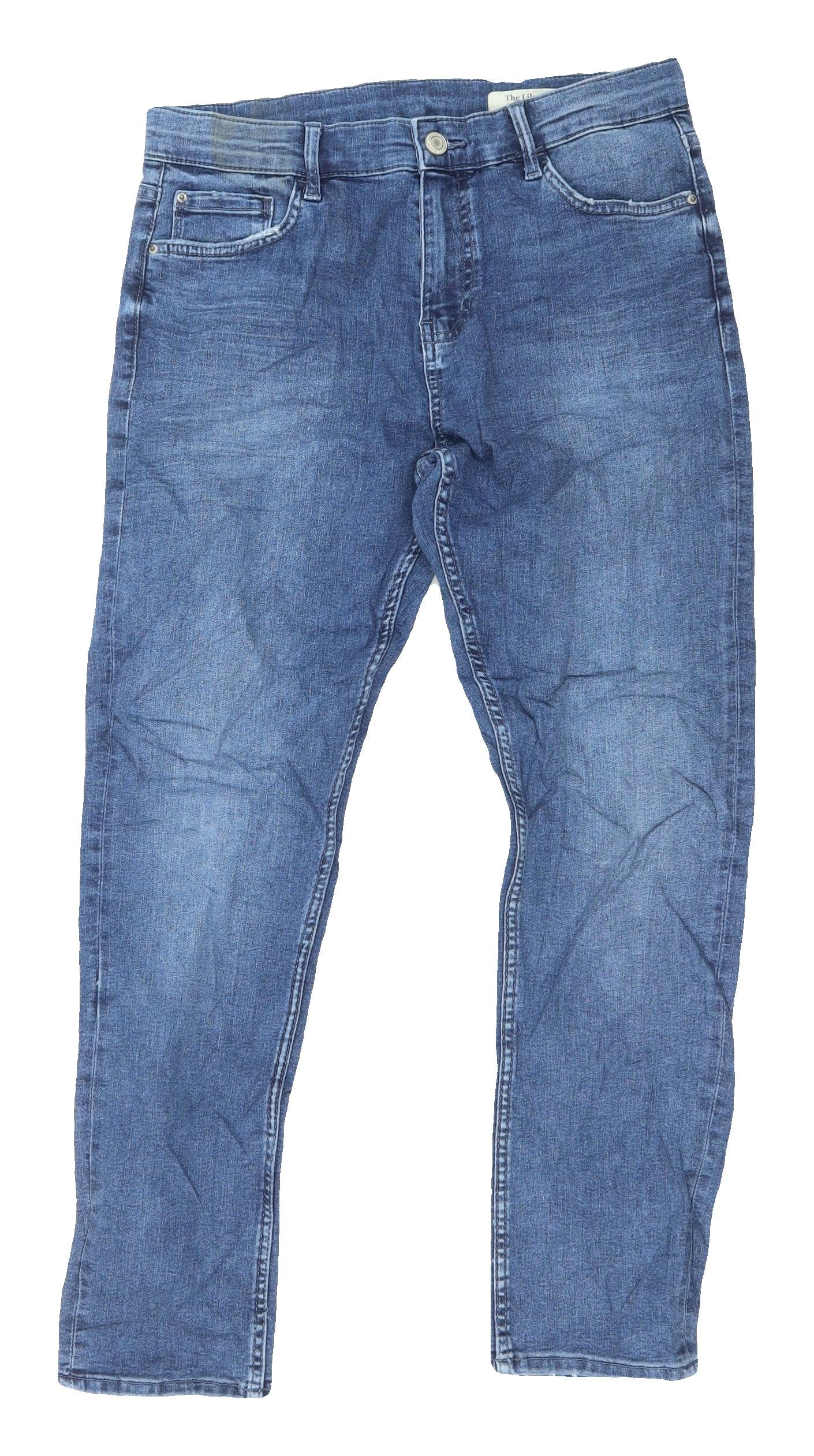 Marks and Spencer Women's Blue Straight Jeans Size 12