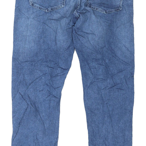 Marks and Spencer Women's Blue Straight Jeans Size 12