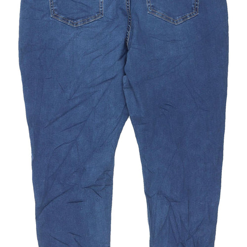 Marks and Spencer Women's Blue Skinny Jeans Size 16