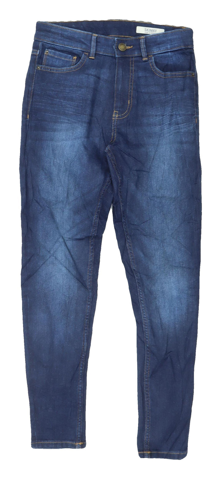 Marks and Spencer Women's Blue Skinny Jeans Size 8