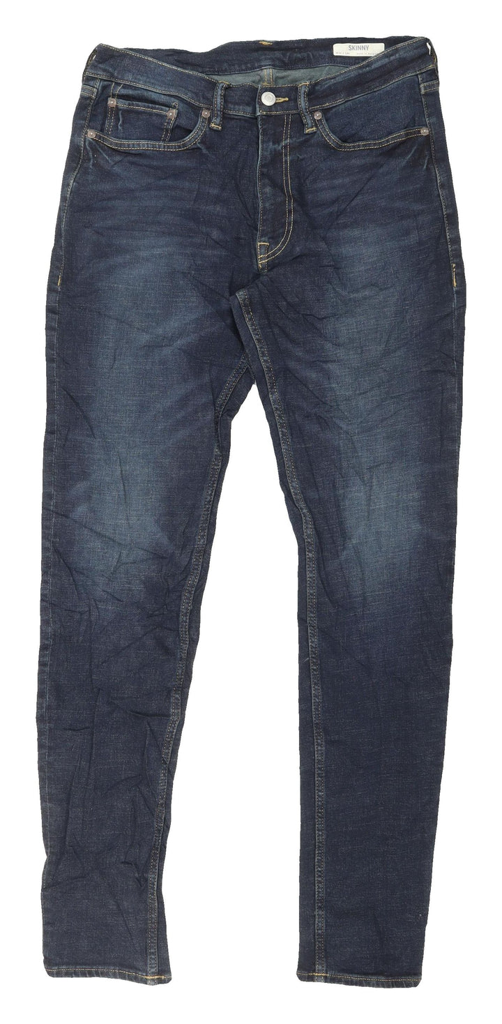 Marks and Spencer Women's Blue Skinny Jeans L