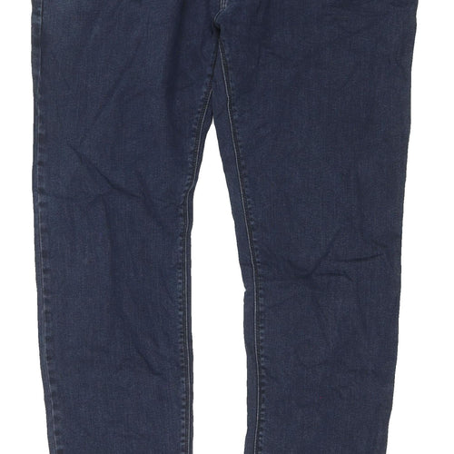 Marks and Spencer Men's Blue Skinny Jeans Size 38