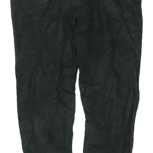 Marks and Spencer Men's Green Chino Trousers, Size 38