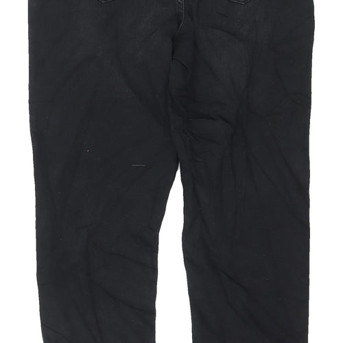 Marks and Spencer Women's Black Slim Relaxed Jeans