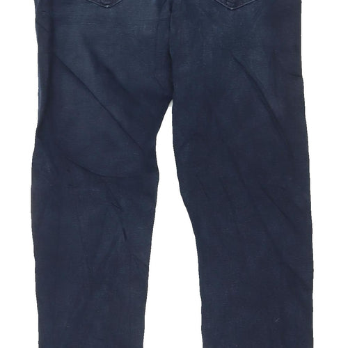 Marks and Spencer Women's Dark Blue Skinny Jeans Size 6