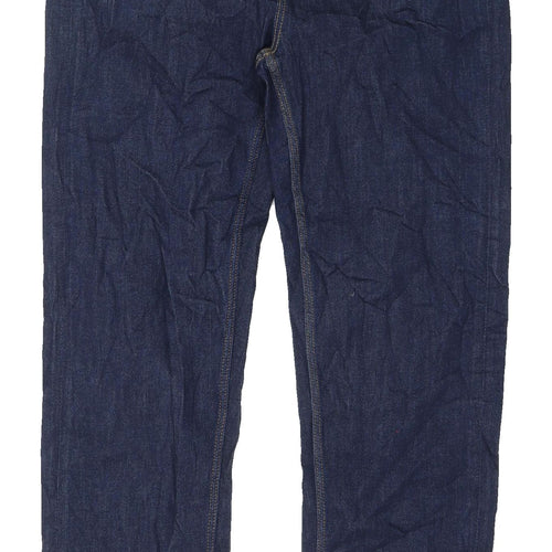 Marks & Spencer Women's Blue Straight Jeans Size 14