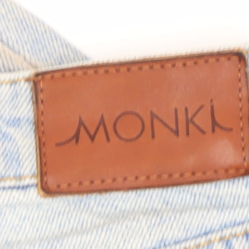 Monki Women's Blue Straight Leg Jeans Size 26