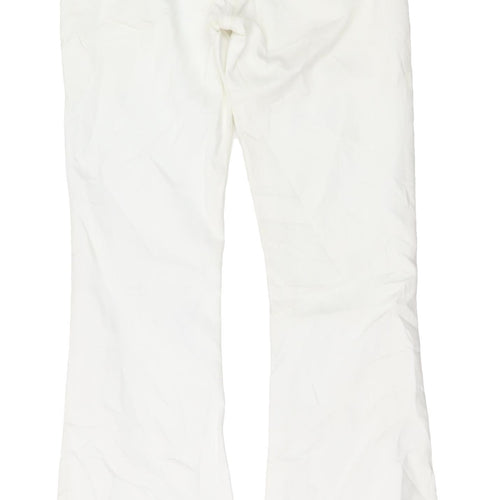 Goldsign Women's White Flared Jeans Size 26