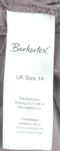Berkertex Women's Long Purple Lace Formal Dress Size 14