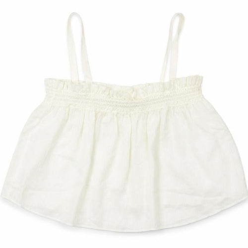 MNG White Camisole Tank Top, Women's M, Elegant Summer Wear