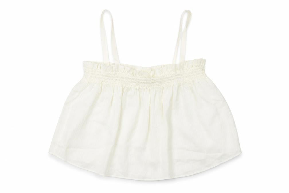MNG White Camisole Tank Top, Women's M, Elegant Summer Wear