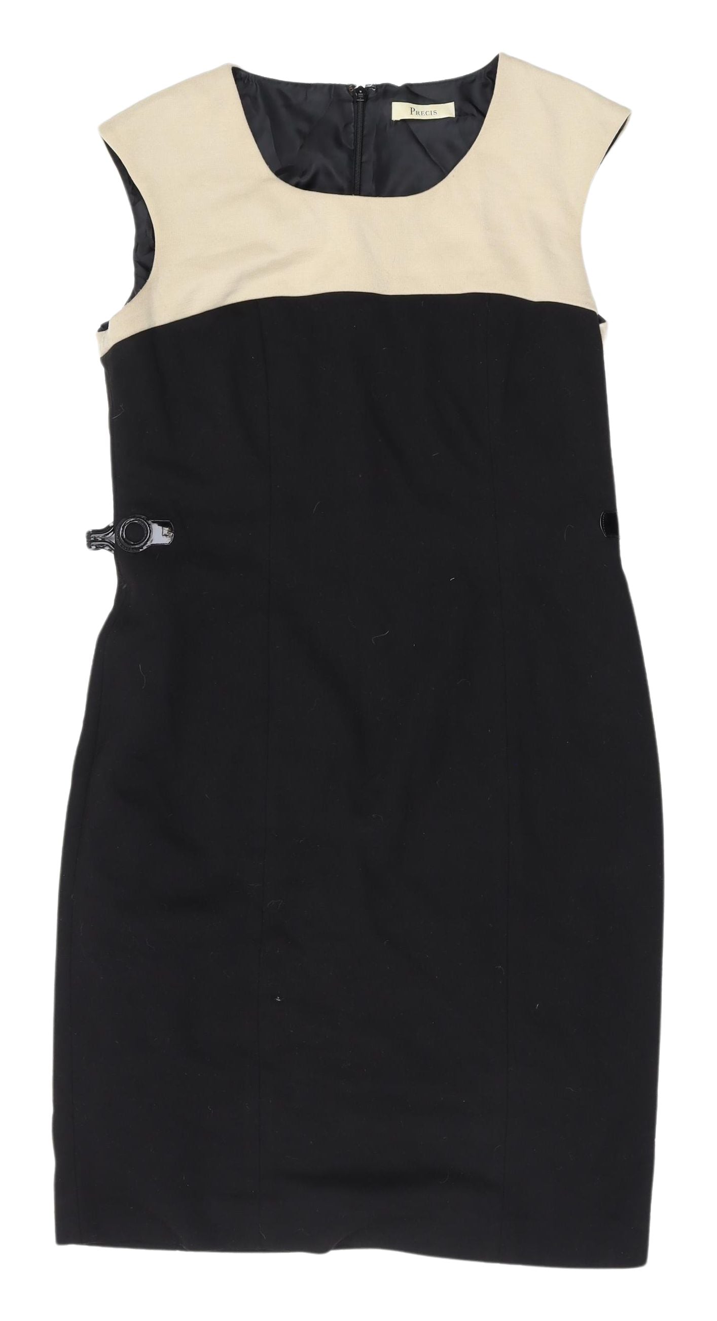 Precis Women's Black Sheath Dress Size 12 Business Casual