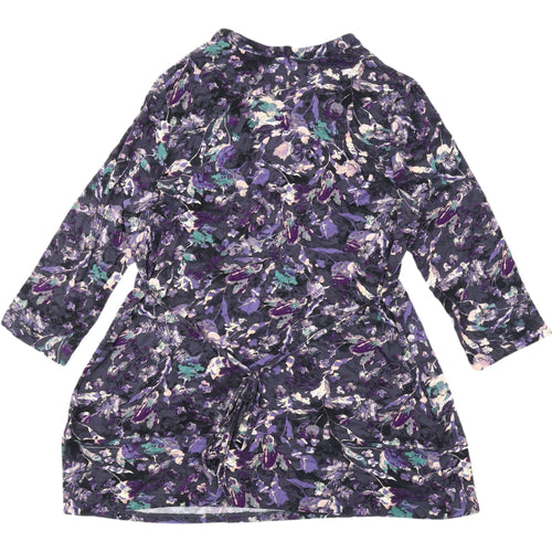 Marks & Spencer Multicoloured Floral Tunic Blouse Size 16