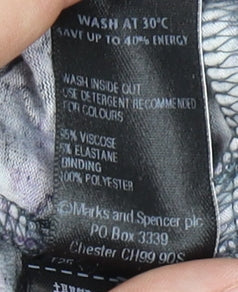 Marks & Spencer Multicoloured Floral Tunic Blouse Size 16