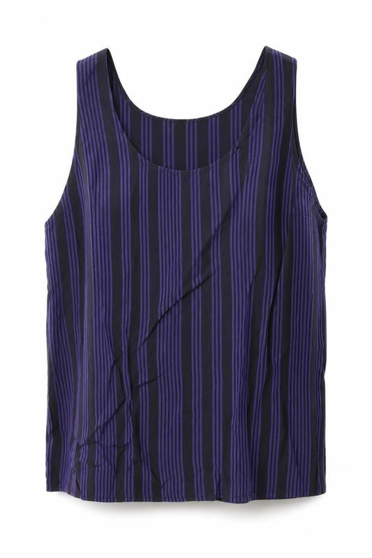 Front view of Boules Women's Multicoloured Striped Tank, size 2