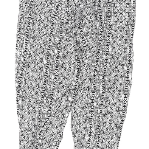 New Look Maternity Joggers, Black & White, Size 12