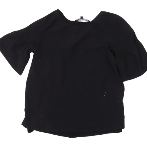 French Connection Women's Black Blouse, S, Elegant Style