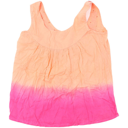 Riviera Women's Embroidered Cotton Tank Top, Size 10