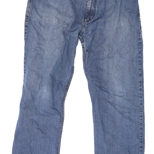 Marks and Spencer Men's Blue Jeans M Regular Fit