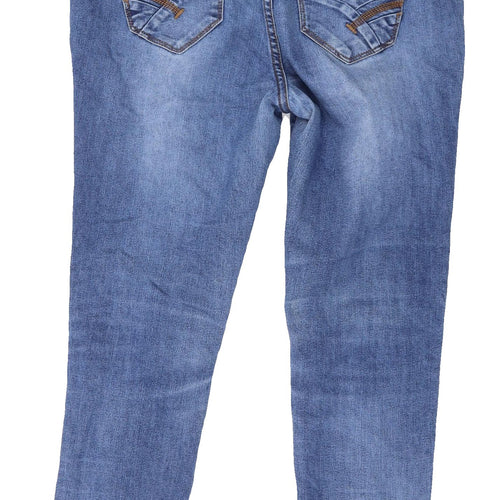 Women's Red Herring Blue Maternity Skinny Jeans Size 12