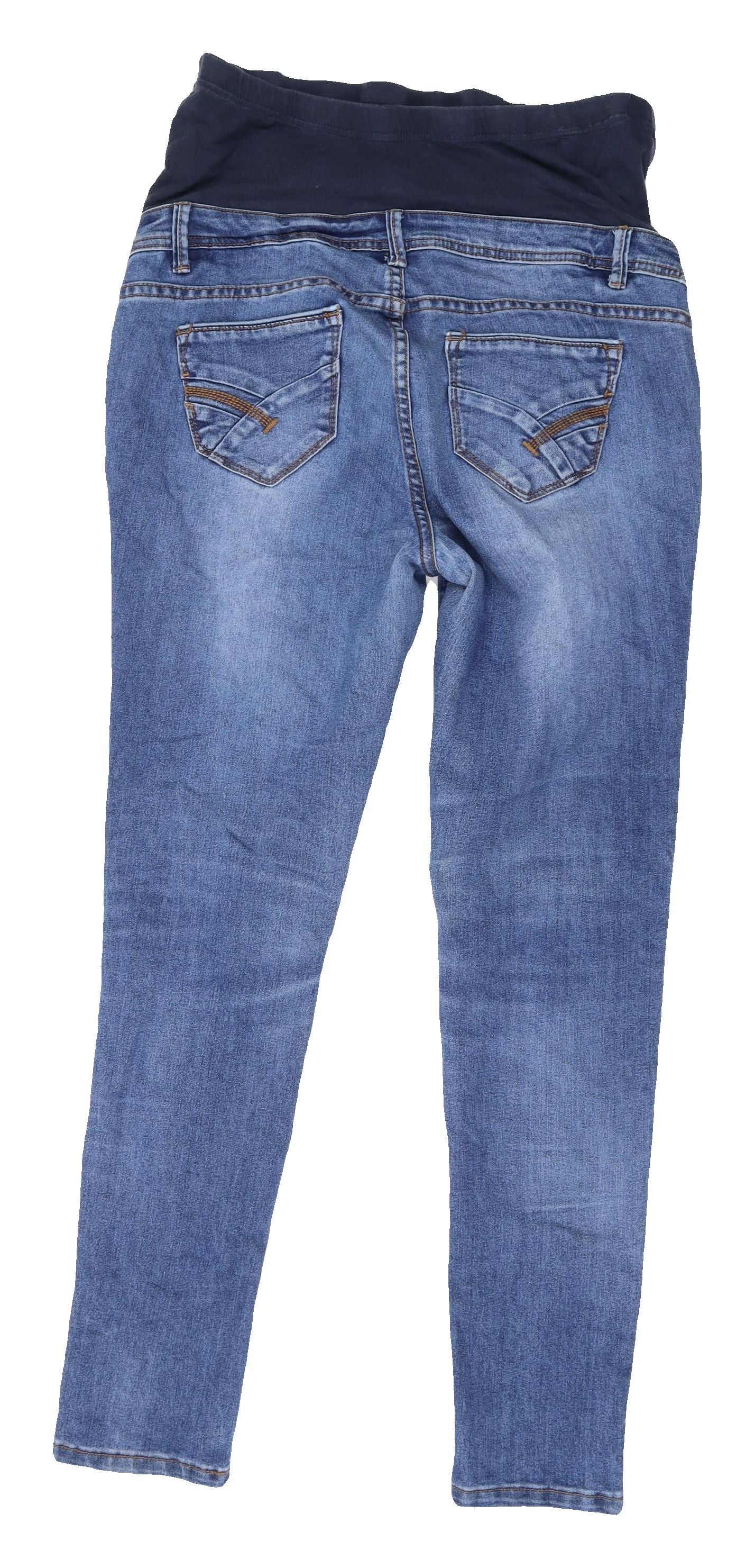 Women's Red Herring Blue Maternity Skinny Jeans Size 12
