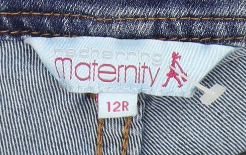 Women's Red Herring Blue Maternity Skinny Jeans Size 12