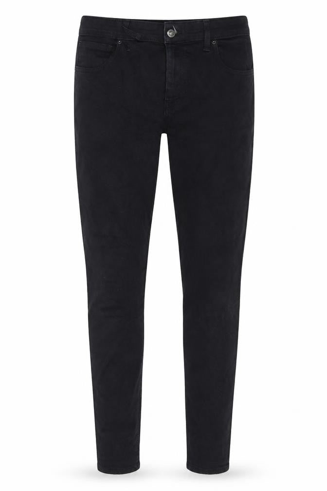 Front view of Topshop Women's Black Skinny Jeans, size 12