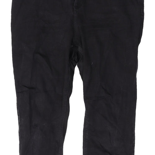 ASOS Design Women's Black Jeans, Size 20, Regular Fit