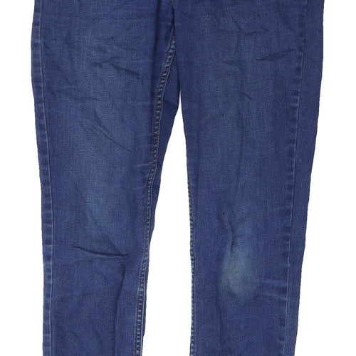 New Look Women’s Blue Super-Skinny Jeans Size 10