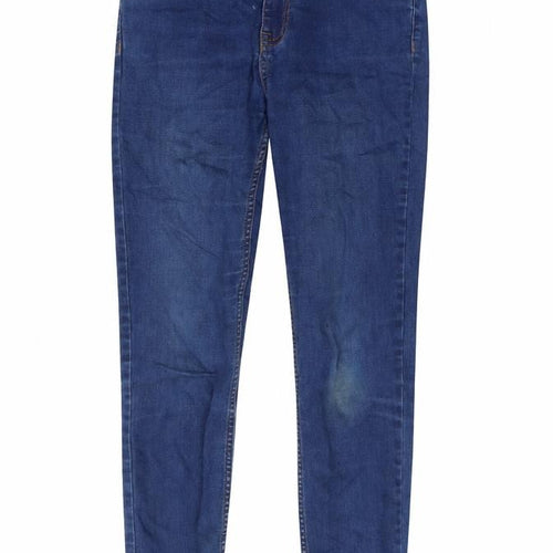 New Look Women’s Blue Super-Skinny Jeans Size 10