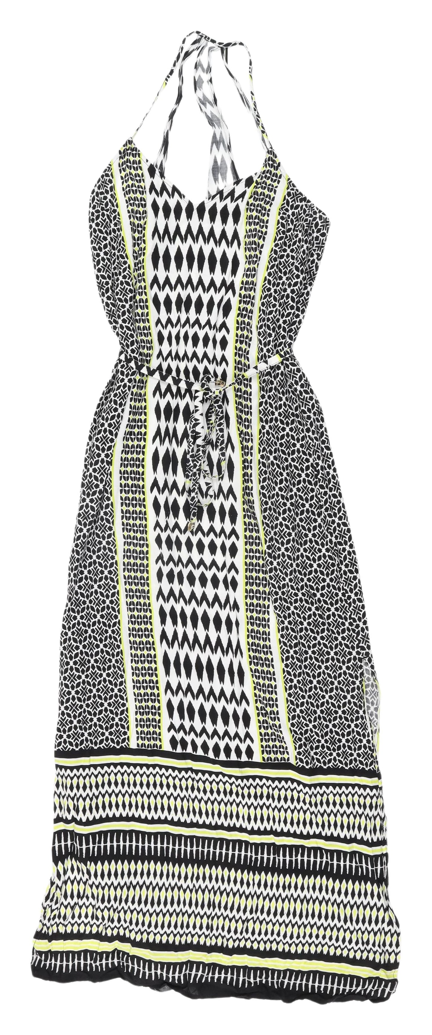 Marks and Spencer Women's Sleeveless Geometric Dress