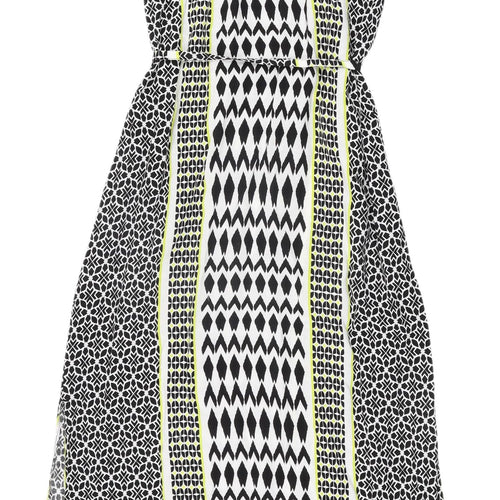 Marks and Spencer Women's Sleeveless Geometric Dress