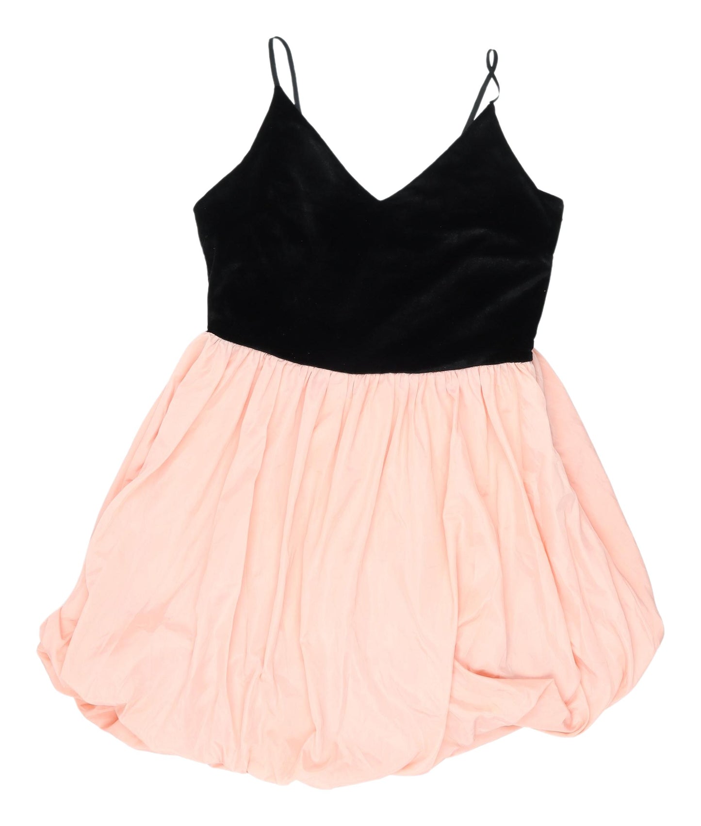MRP Women's Black Pink Bubble Hem Party Dress Size 12