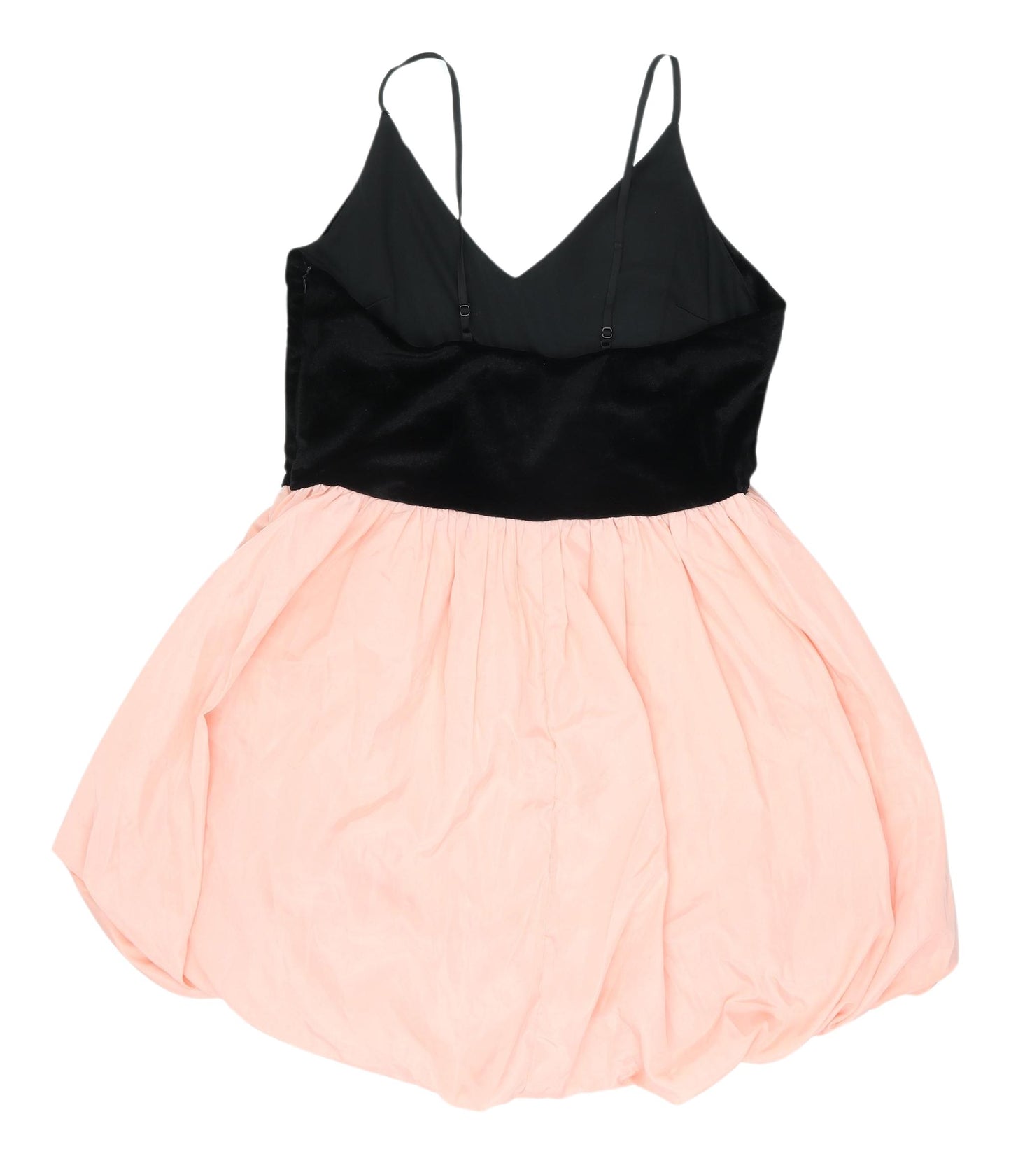 MRP Women's Black Pink Bubble Hem Party Dress Size 12