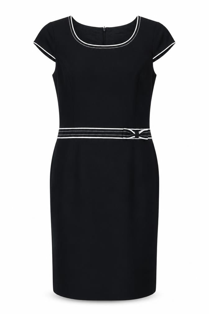 GOLD Black Sheath Dress, Women’s Size 14, Classic Style