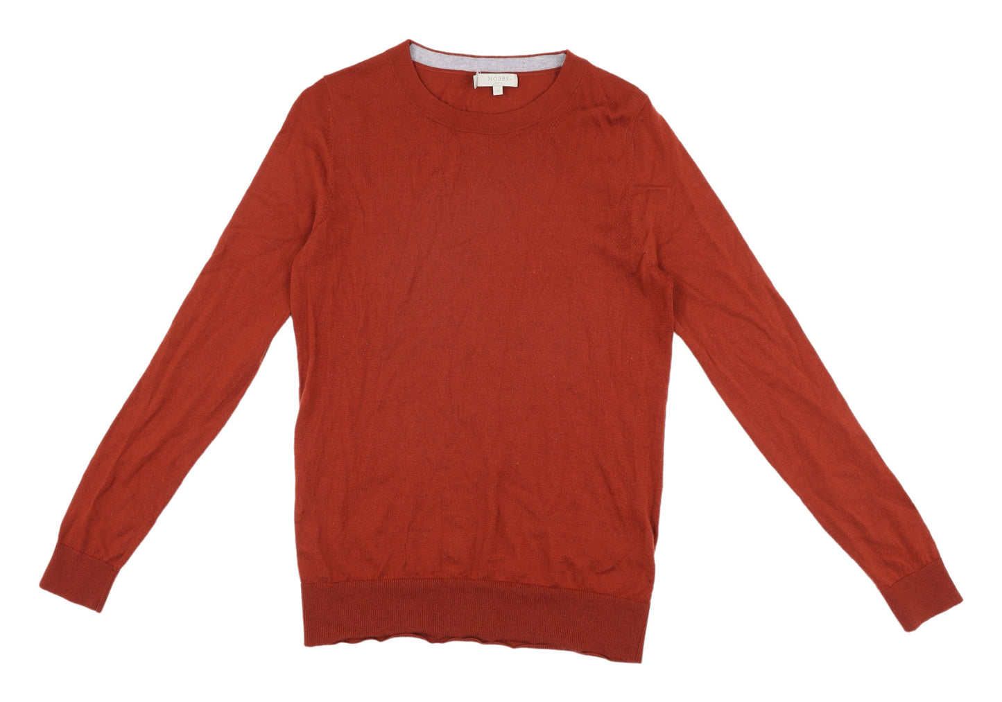 Hobbs Men's Classic Red Merino Wool Pullover, Size M